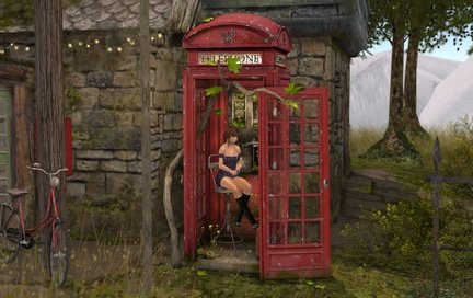Hanging by the telephone