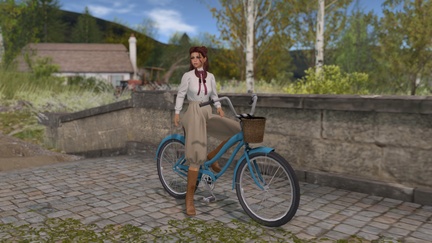 Vintage cycle ride